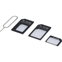 Renkforce RF-5044718 SIM Adapter Adaptiert von: Nano SIM, Micro SIM Adaptiert auf: Micro SIM, Standard SIM Renkforce RF-5044718 SIM Adapter Adaptiert von: Nano SIM, Micro SIM Adaptiert auf: Micro SIM, Standard SIM