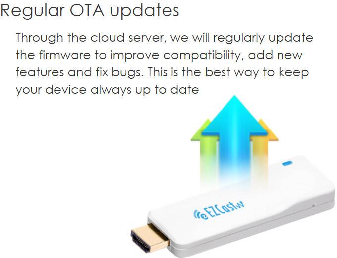 EZCast HDMI Streaming Stick Renkforce Wire