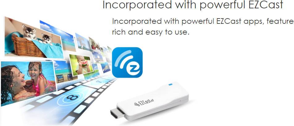 EZCast HDMI Streaming Stick Renkforce Wire