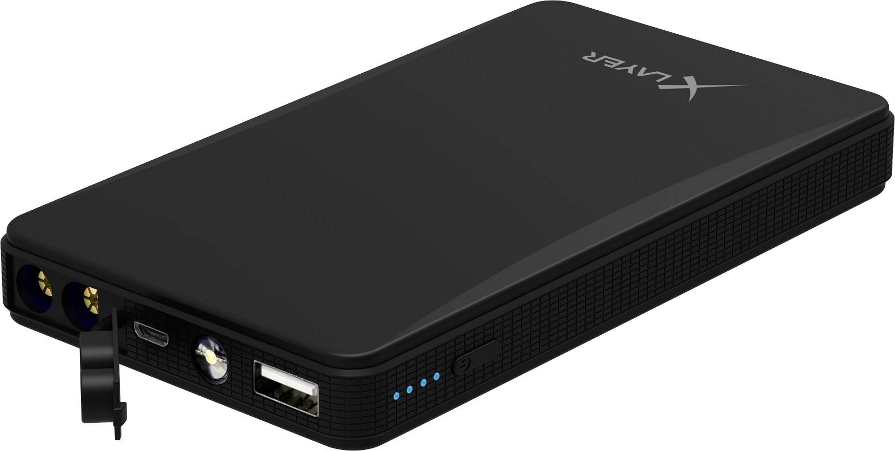 Xlayer PLUS Off-Road-Mini Powerbank 5400 mAh LiPo Schwarz