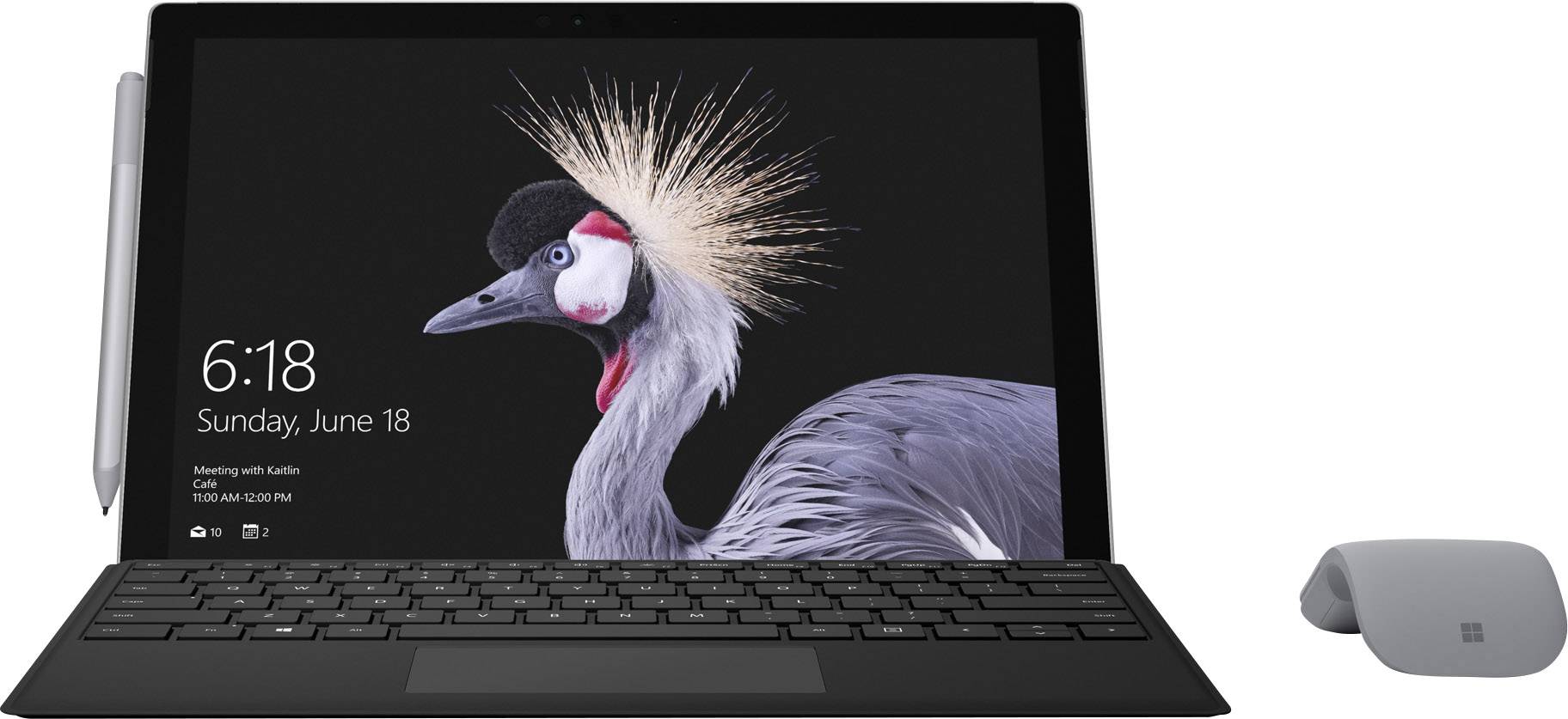 Microsoft Surface Pro - Tablet - Core i5 7300U / 2.6 GHz - Win 10 Pro 64-Bit - 8 GB RAM - 256 GB SSD
