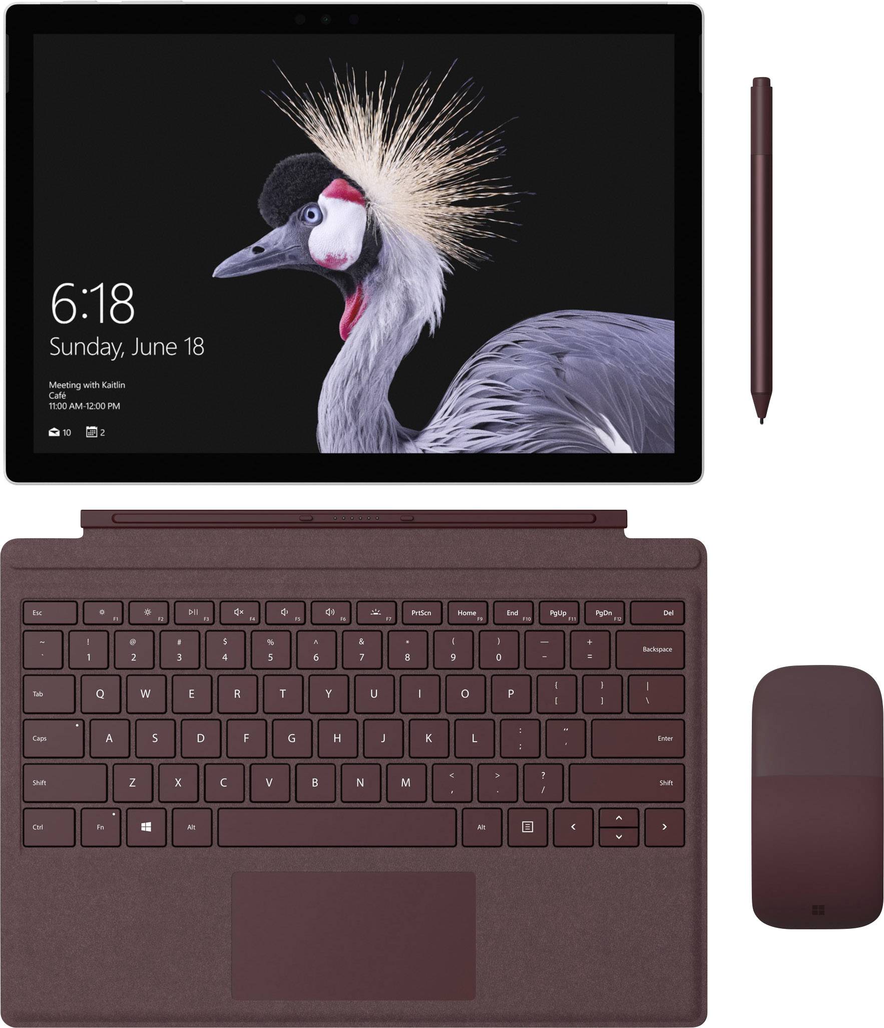 Microsoft Surface Pro - Tablet - Core i5 7300U / 2.6 GHz - Win 10 Pro 64-Bit - 8 GB RAM - 256 GB SSD