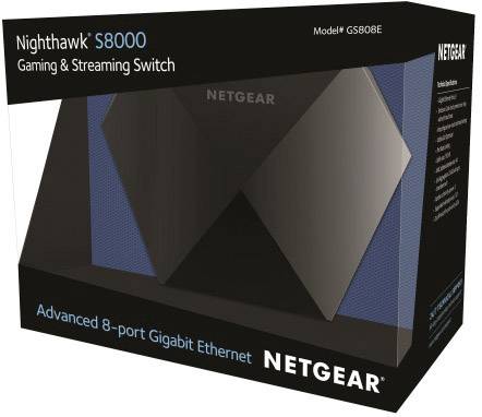 NETGEAR Nighthawk® S8000 Netzwerk Switch GS808E-100PES 8 Port 4 GBit/s