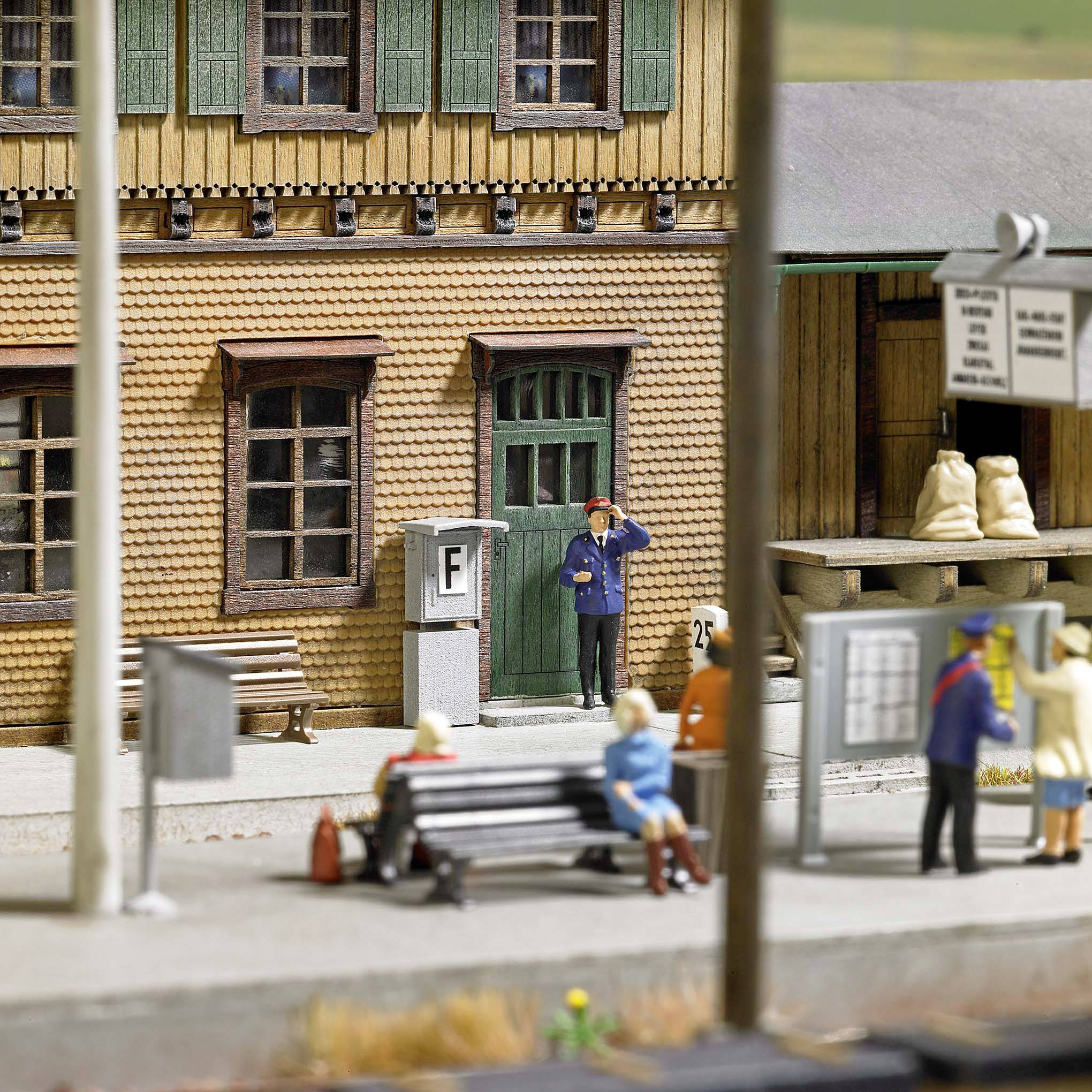 Busch 1627 H0 2er-Set Signalfernsprecher Bausatz