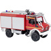 Busch 51053 H0 Mercedes Benz Unimog U 5023 Feuerwehr