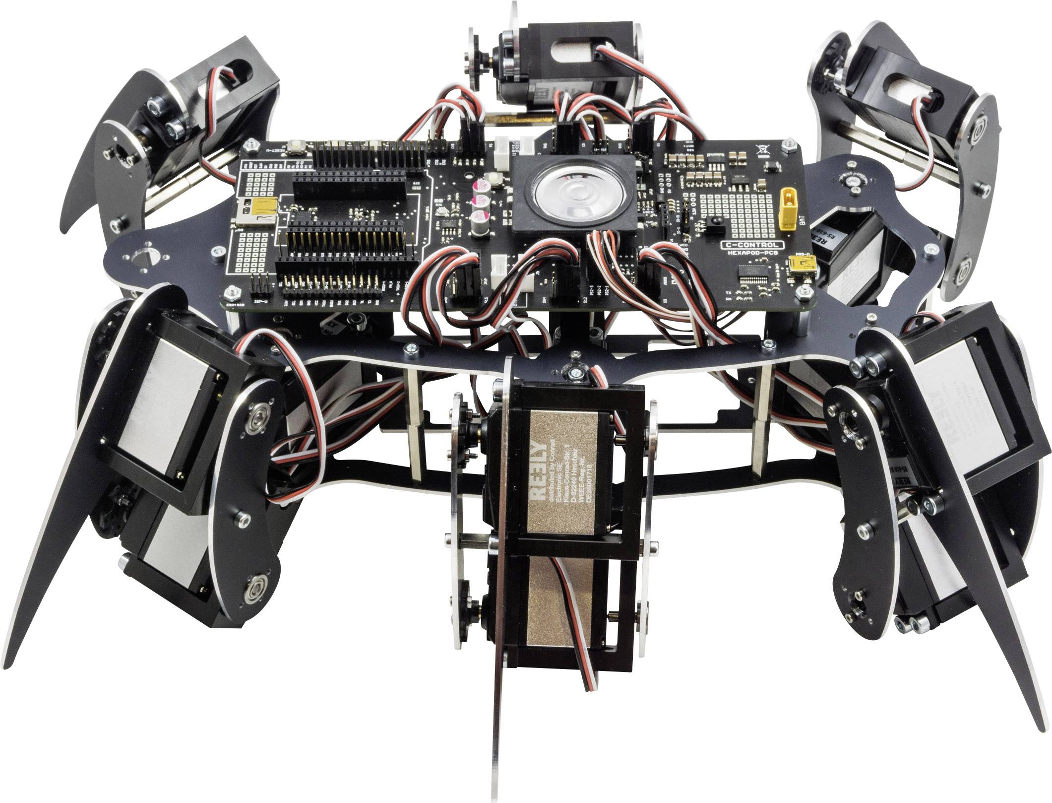 MAKERFACTORY Steuerplatine Roboter Hexapod Roboter-Board MF-4768164