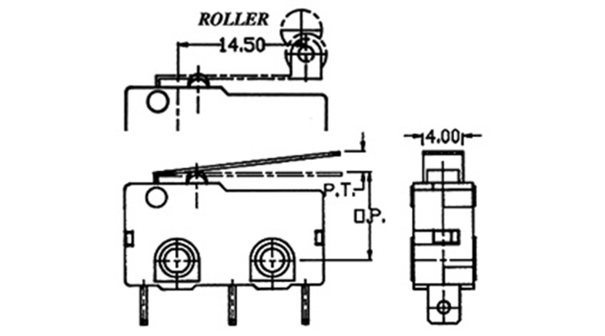 TRU Components TC-MS05 Mikroschalter TC-MS05 5A tastend