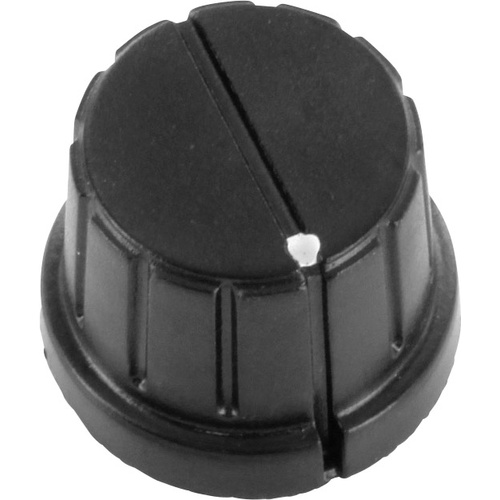 Tête de bouton rotatif TRU COMPONENTS TC-DK24 avec marquage noir (Ø) 24 mm