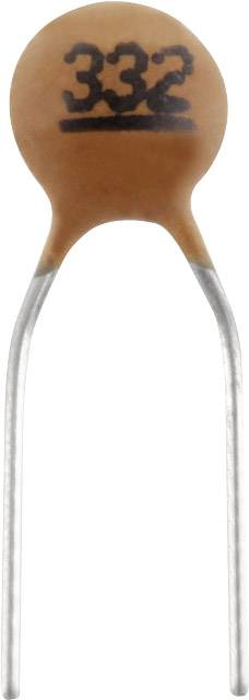 TRU Components TC-K3,3NF5 Keramik-Kondensator THT 3.3 nF 100V 10%