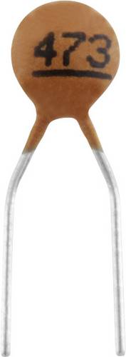 TRU COMPONENTS TC-K47NF5 Ceramic capacitor THT 47 nF 100 V 20% Ceramic