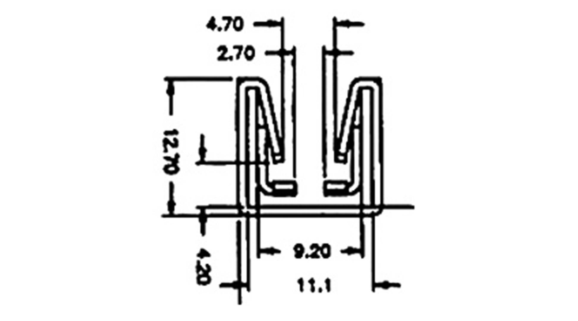 TRU Components TC-KK8508B TC-KK8508B Fingerkühlkörper 21 K/W (L x B x H) 19 x 12.8 x 12.7mm TO-220