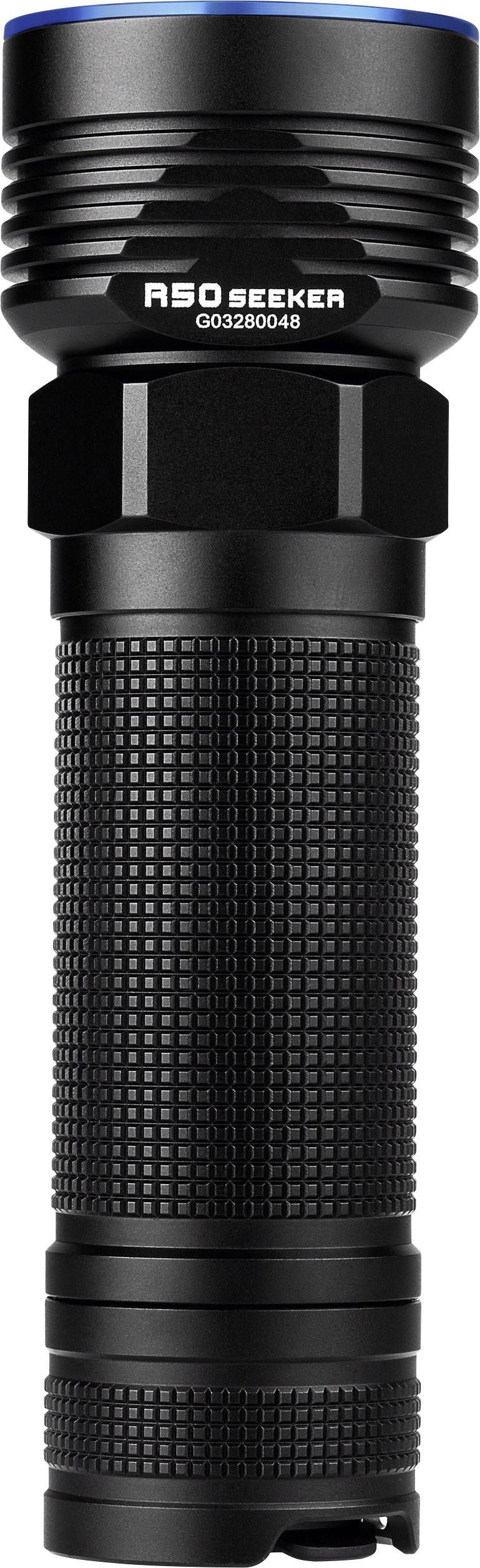 OLight R50 Pro Seeker LED Taschenlampe mit Stroboskopmodus, mit USB-Schnittstelle akkubetrieben 320