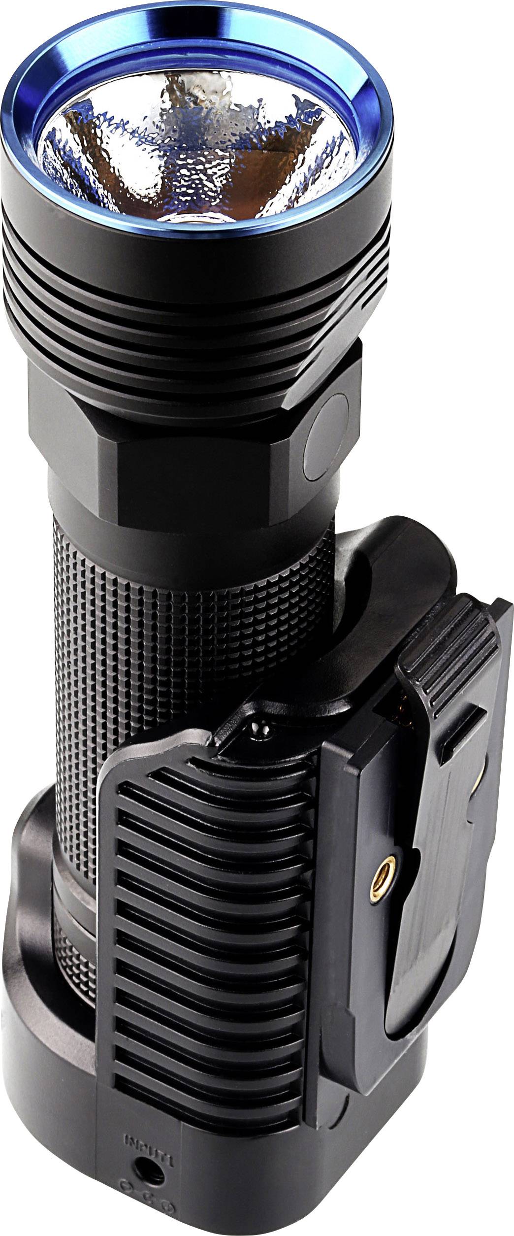 OLight R50 Pro LE Kit LED Taschenlampe mit Stroboskopmodus, mit Holster akkubetrieben 3200lm 50h 262g