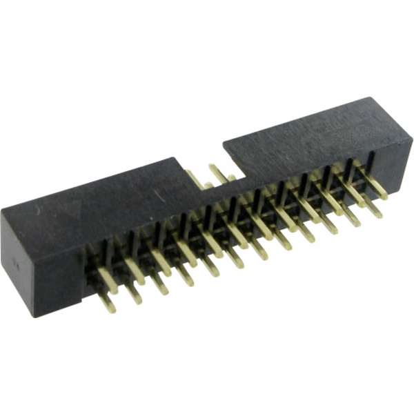 TRU Components 1589706Pfosten-Steckverbinder ohne Auswurfhebel Rastermaß: 2mm Polzahl Gesamt: 14 Anzahl Reihen: 2