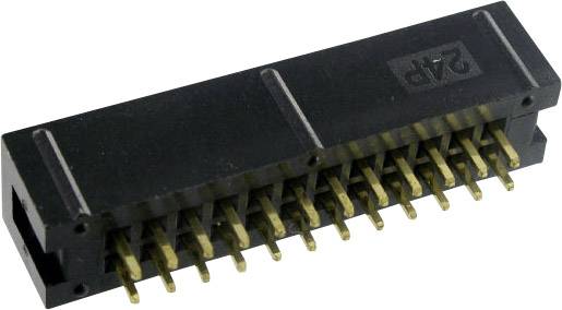 TRU Components 1589765Pfosten-Steckverbinder ohne Auswurfhebel Rastermaß: 2.54mm Polzahl Gesamt: 40 Anzahl Reihen: 2