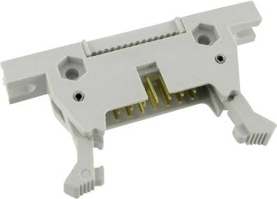 TRU Components 1589786Pfosten-Steckverbinder mit Auswurfhebel lang Rastermaß: 2.54mm Polzahl Gesamt: 20 Anzahl Reihen: 2 1St.