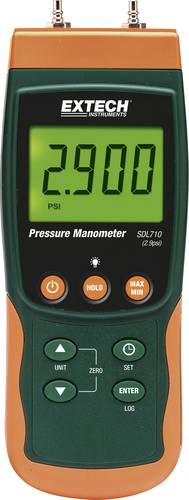 Extech SDL710 Druck-Messgerät Druck -200 - +200 mbar