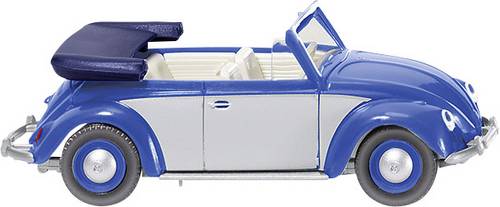 H0 WI VW Käfer 1200 Cabrio blau/silber