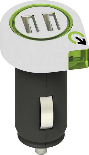 Q2 Power 3.100100 3.100100 USB-Ladegerät KFZ, LKW Ausgangsstrom (max.) 2100mA 2 x USB