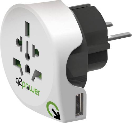 Q2 Power 1.100110 Reiseadapter 1.100110