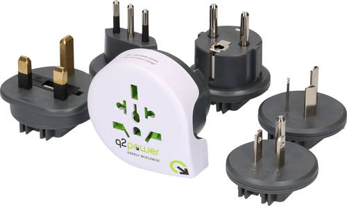 Q2 Power 2.200100 Reiseadapter-Bundle 2.200100