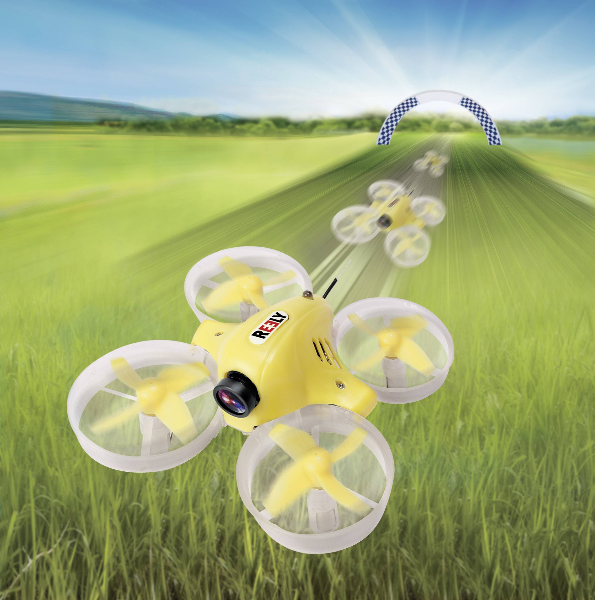 Reely X-82 Race Copter RtF FPV Race, Kameraflug