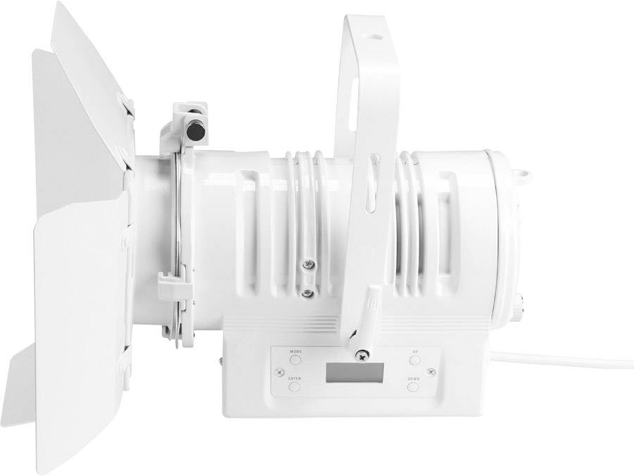 Cameo Theaterscheinwerfer TS 40 WW Warmweiß 40W Stufenloser Zoom, inkl. Farbfilter, inkl. Stroboskop