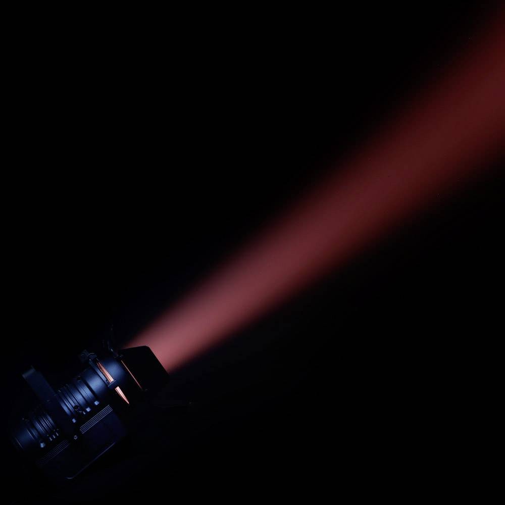 Cameo Theaterscheinwerfer TS 60W RGBW RGBW 60W Stufenloser Zoom, inkl. Farbfilter, inkl. Stroboskop