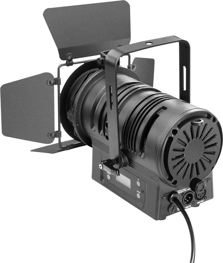 Cameo Theaterscheinwerfer TS 60W RGBW RGBW 60W Stufenloser Zoom, inkl. Farbfilter, inkl. Stroboskop