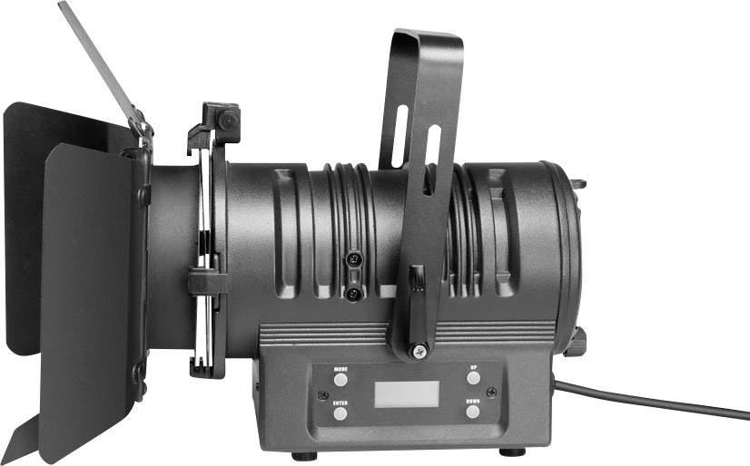 Cameo Theaterscheinwerfer TS 60W RGBW RGBW 60W Stufenloser Zoom, inkl. Farbfilter, inkl. Stroboskop