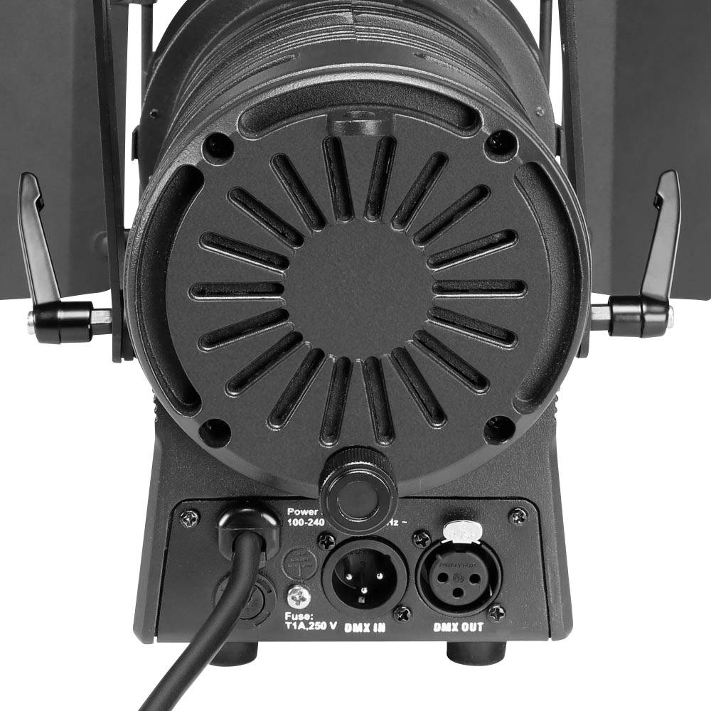 Cameo Theaterscheinwerfer TS 60W RGBW RGBW 60W Stufenloser Zoom, inkl. Farbfilter, inkl. Stroboskop