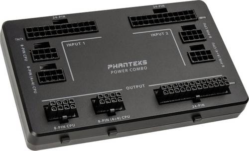 Phanteks Power Combo 2x PSU + 1x Mainboard PC Netzteil Koppler 2-auf-1