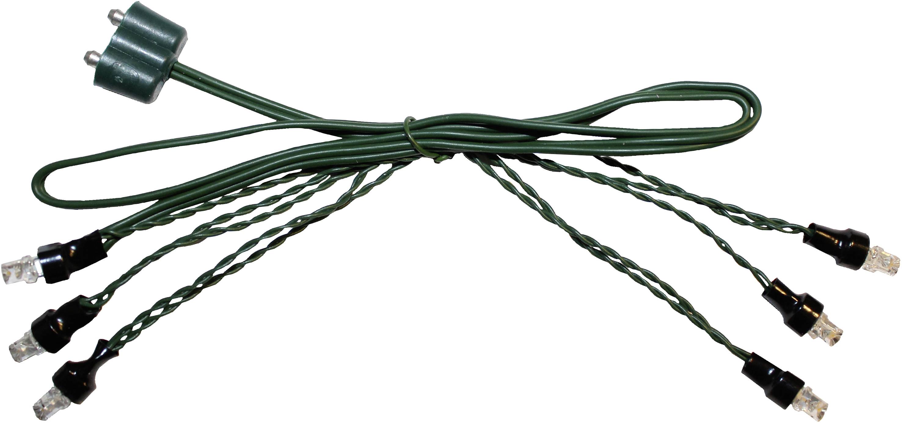 Kahlert Licht 69356 Lichterkette LED Klar Bi-Pin 3.5 V