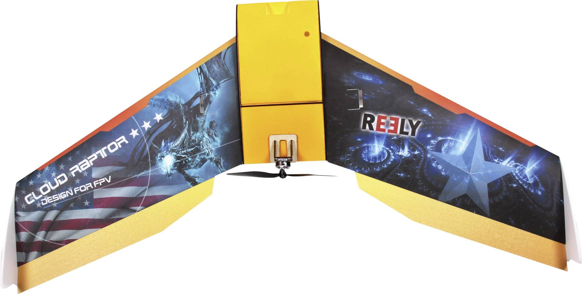 Reely FPV Wing Cloud Raptor RC Indoor-, Microflugmodell Bausatz 1000mm