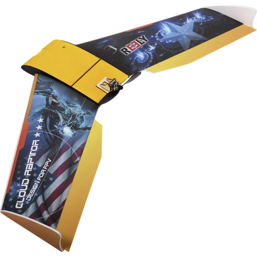 Reely FPV Wing Cloud Raptor RC Indoor-, Microflugmodell Bausatz 1000mm
