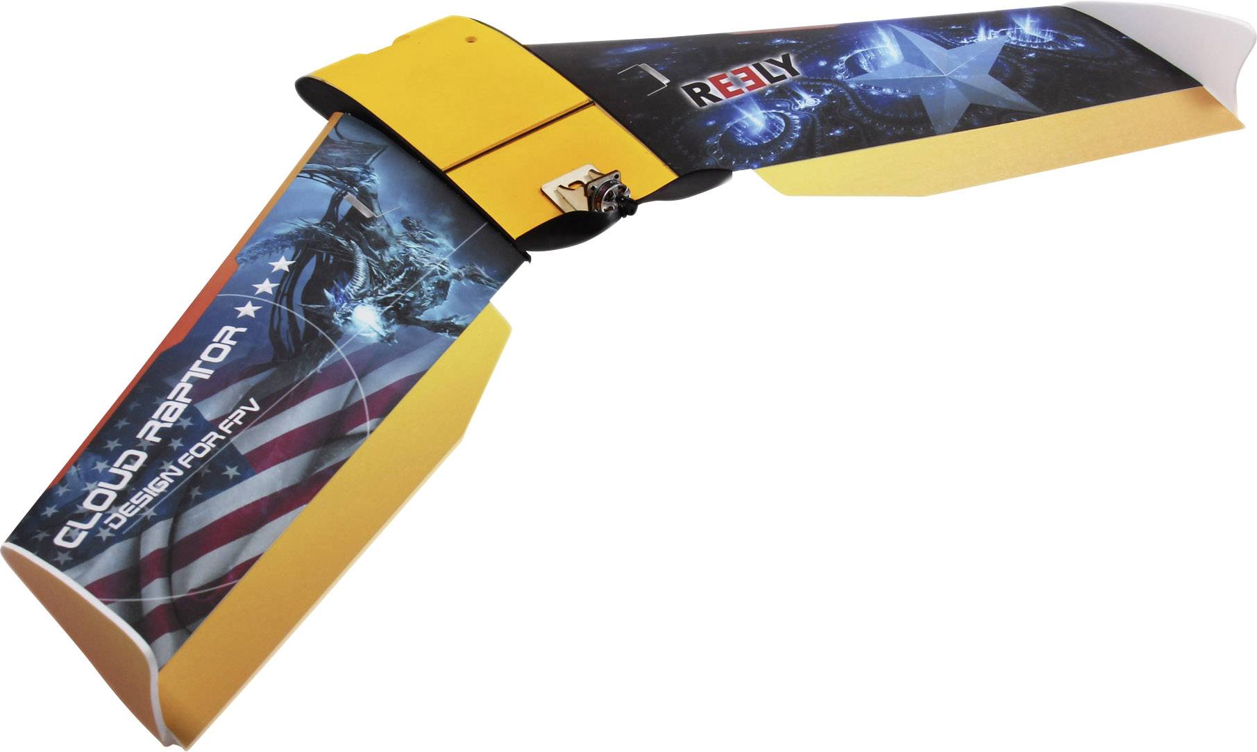 Reely FPV Wing Cloud Raptor RC Indoor-, Microflugmodell Bausatz 1000mm