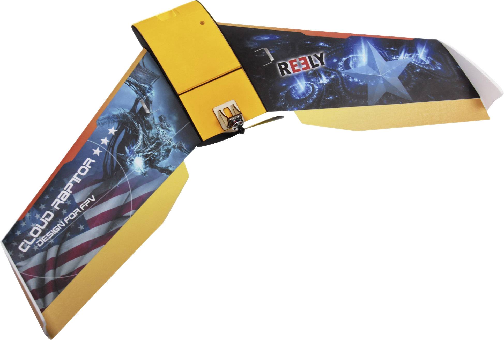Reely FPV Wing Cloud Raptor RC Indoor-, Microflugmodell Bausatz 1000mm