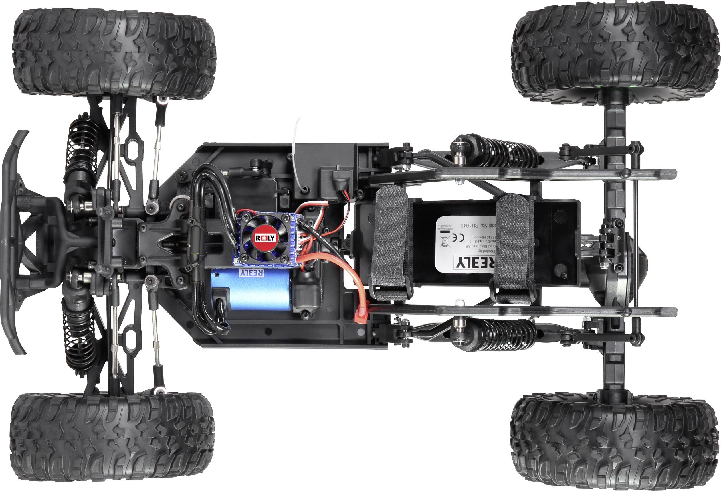 Reely Bulldog Brushless Brushless 1:10 RC Modellauto Elektro Buggy Allradantrieb (4WD) 100% RtR 2,4GHz inkl. Akku, Ladegerät und