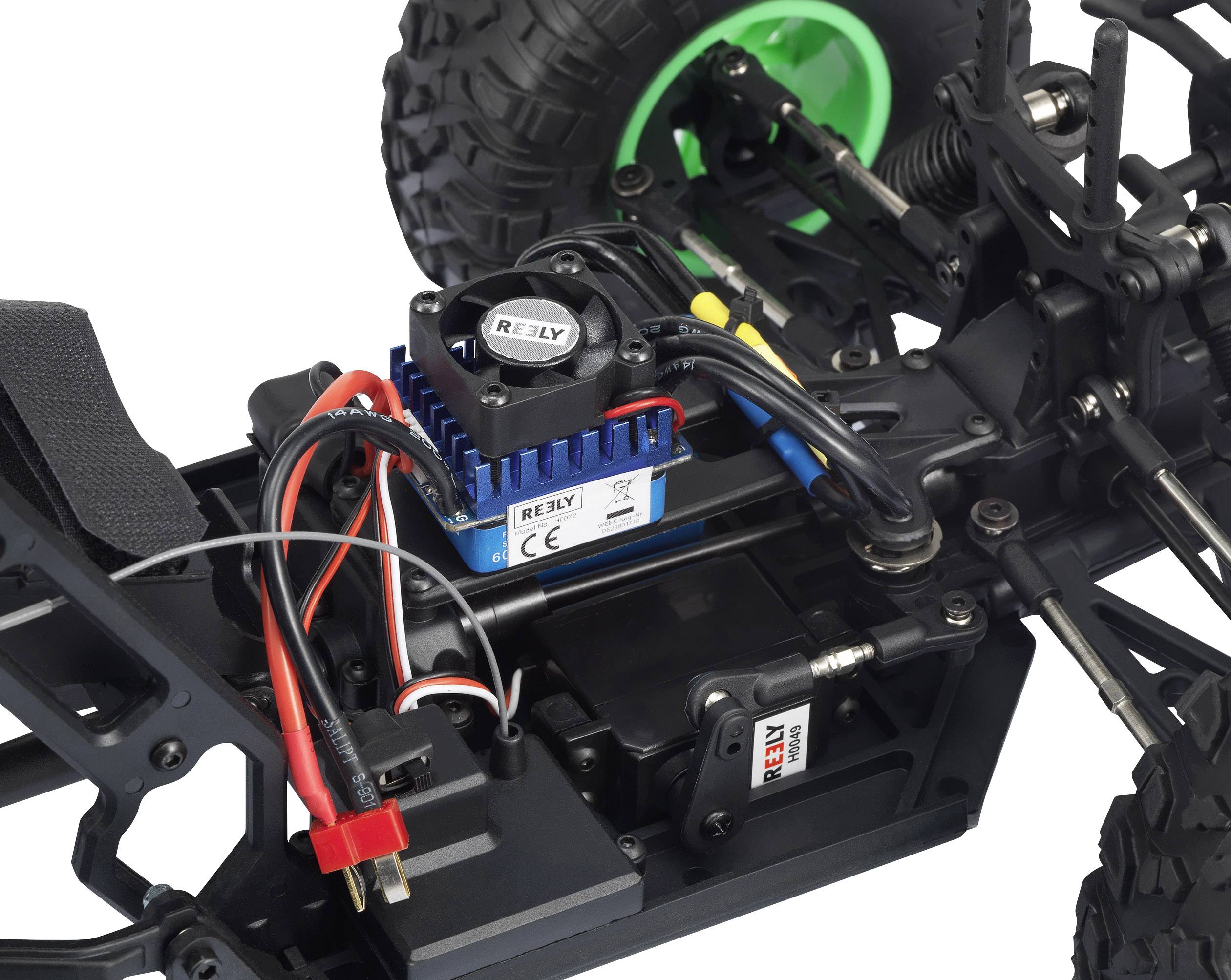 Reely Bulldog Brushless Brushless 1:10 RC Modellauto Elektro Buggy Allradantrieb (4WD) 100% RtR 2,4GHz inkl. Akku, Ladegerät und