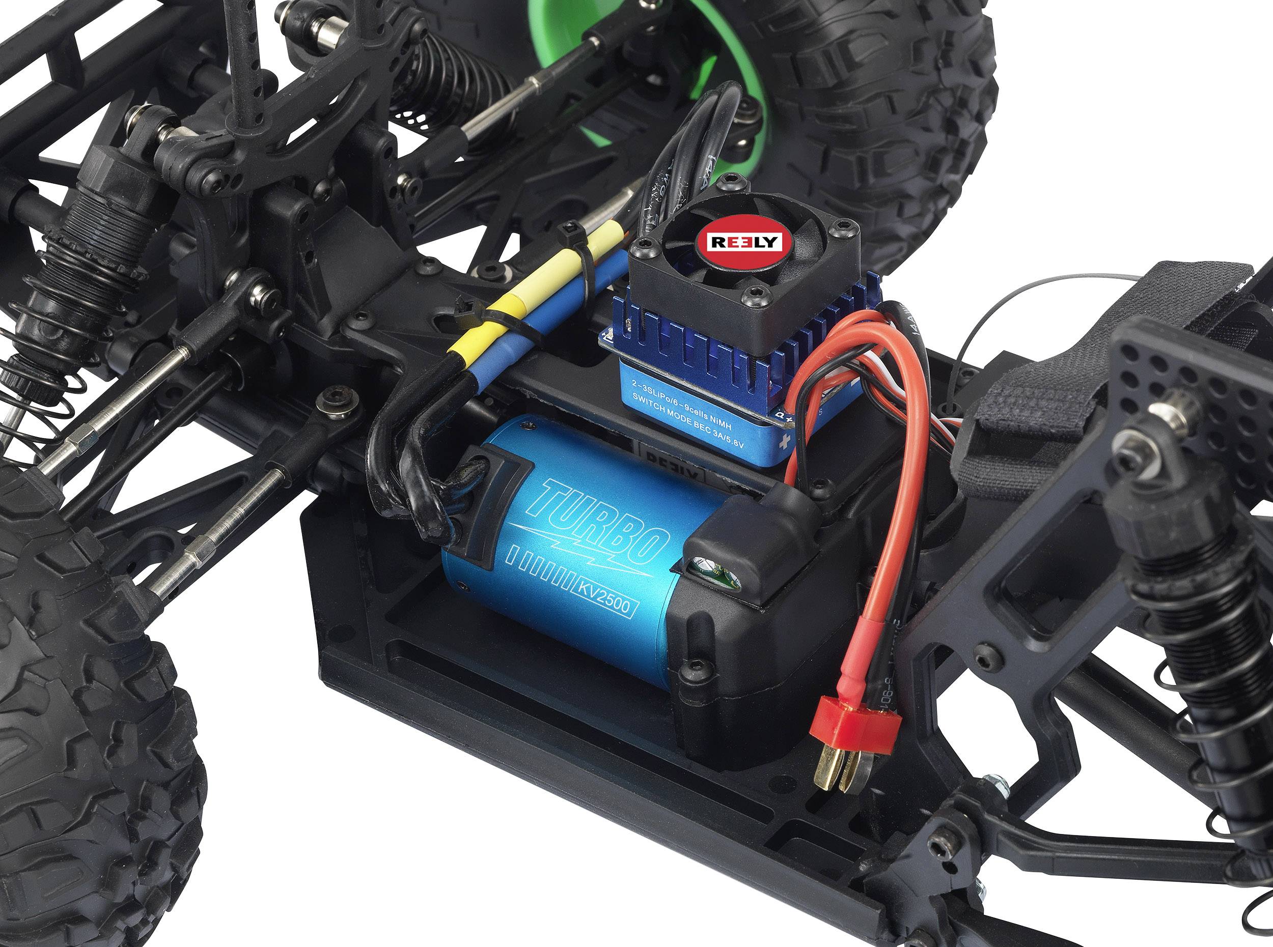 Reely Bulldog Brushless Brushless 1:10 RC Modellauto Elektro Buggy Allradantrieb (4WD) 100% RtR 2,4GHz inkl. Akku, Ladegerät und