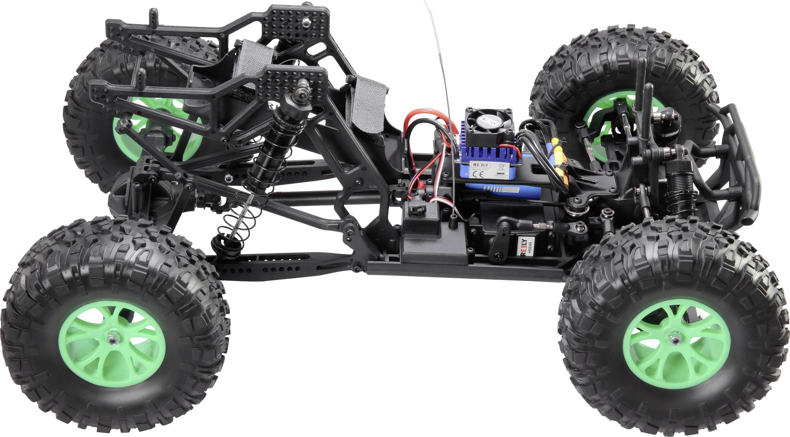 Reely Bulldog Brushless Brushless 1:10 RC Modellauto Elektro Buggy Allradantrieb (4WD) 100% RtR 2,4GHz inkl. Akku, Ladegerät und