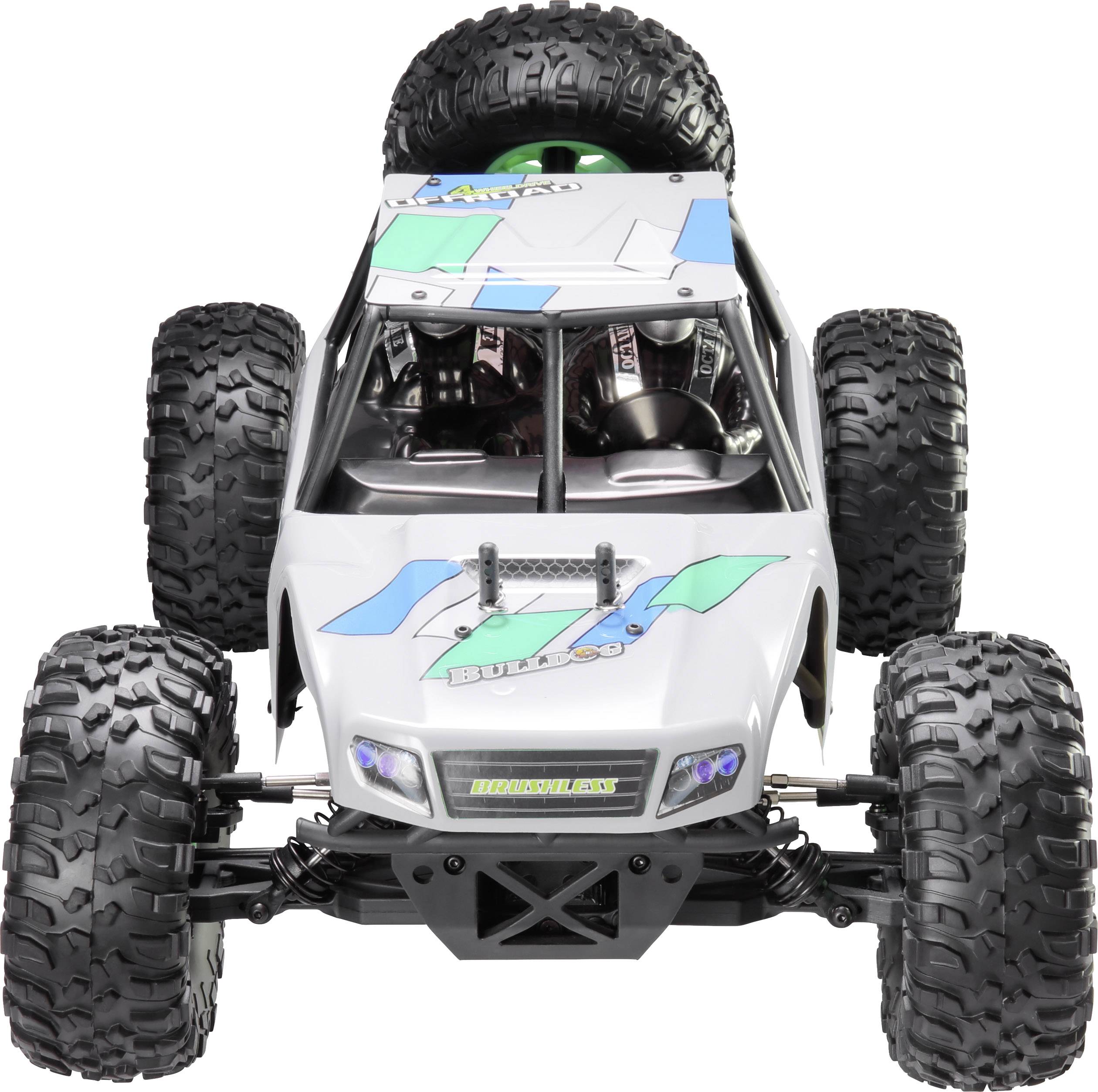 Reely Bulldog Brushless Brushless 1:10 RC Modellauto Elektro Buggy Allradantrieb (4WD) 100% RtR 2,4GHz inkl. Akku, Ladegerät und