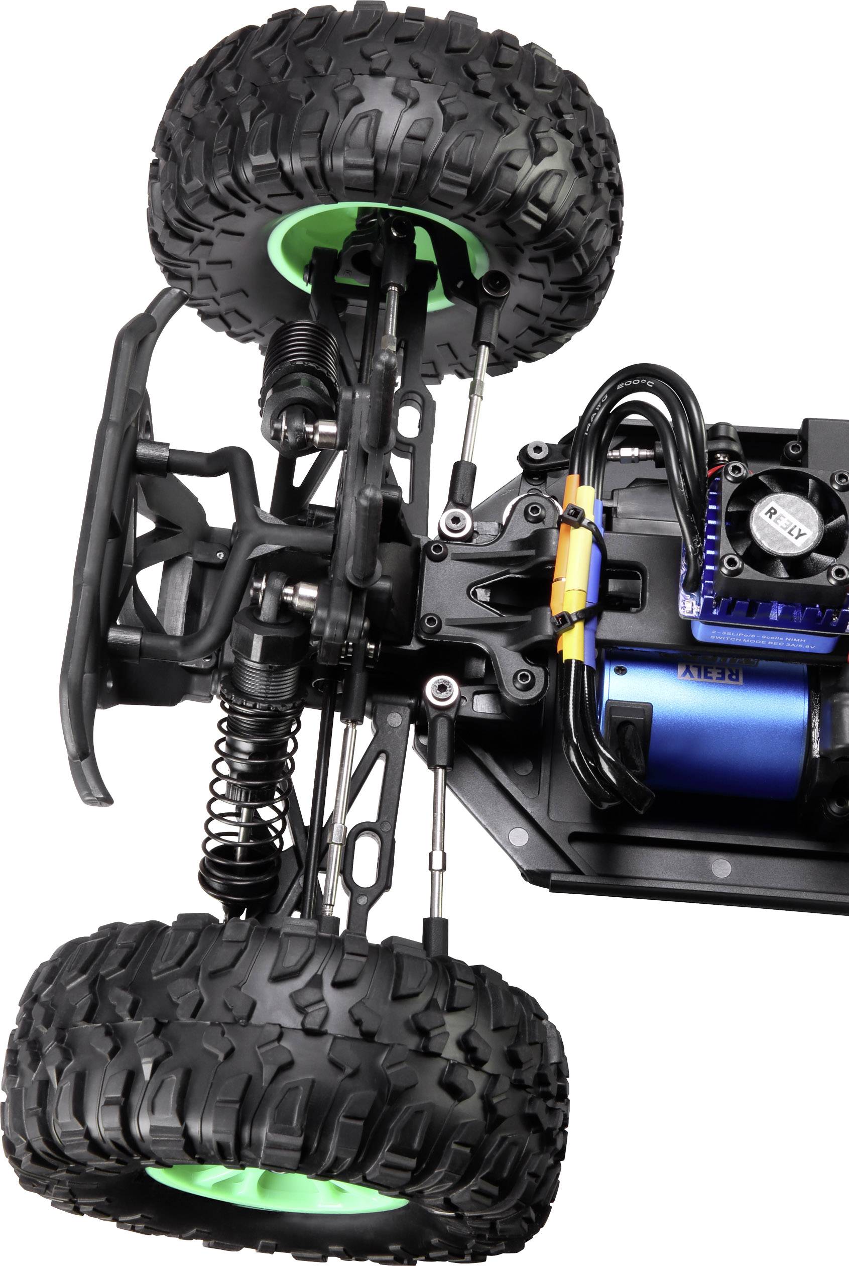 Reely Bulldog Brushless Brushless 1:10 RC Modellauto Elektro Buggy Allradantrieb (4WD) 100% RtR 2,4GHz inkl. Akku, Ladegerät und