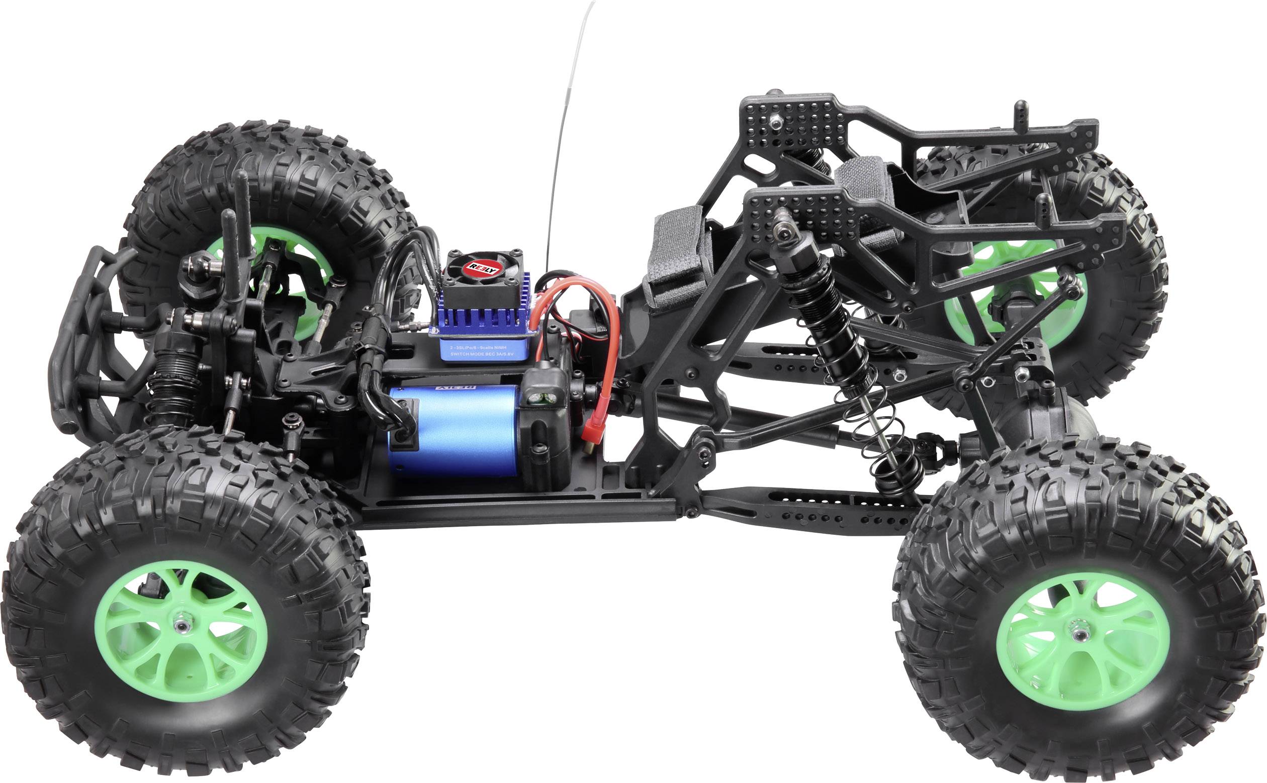 Reely Bulldog Brushless Brushless 1:10 RC Modellauto Elektro Buggy Allradantrieb (4WD) 100% RtR 2,4GHz inkl. Akku, Ladegerät und