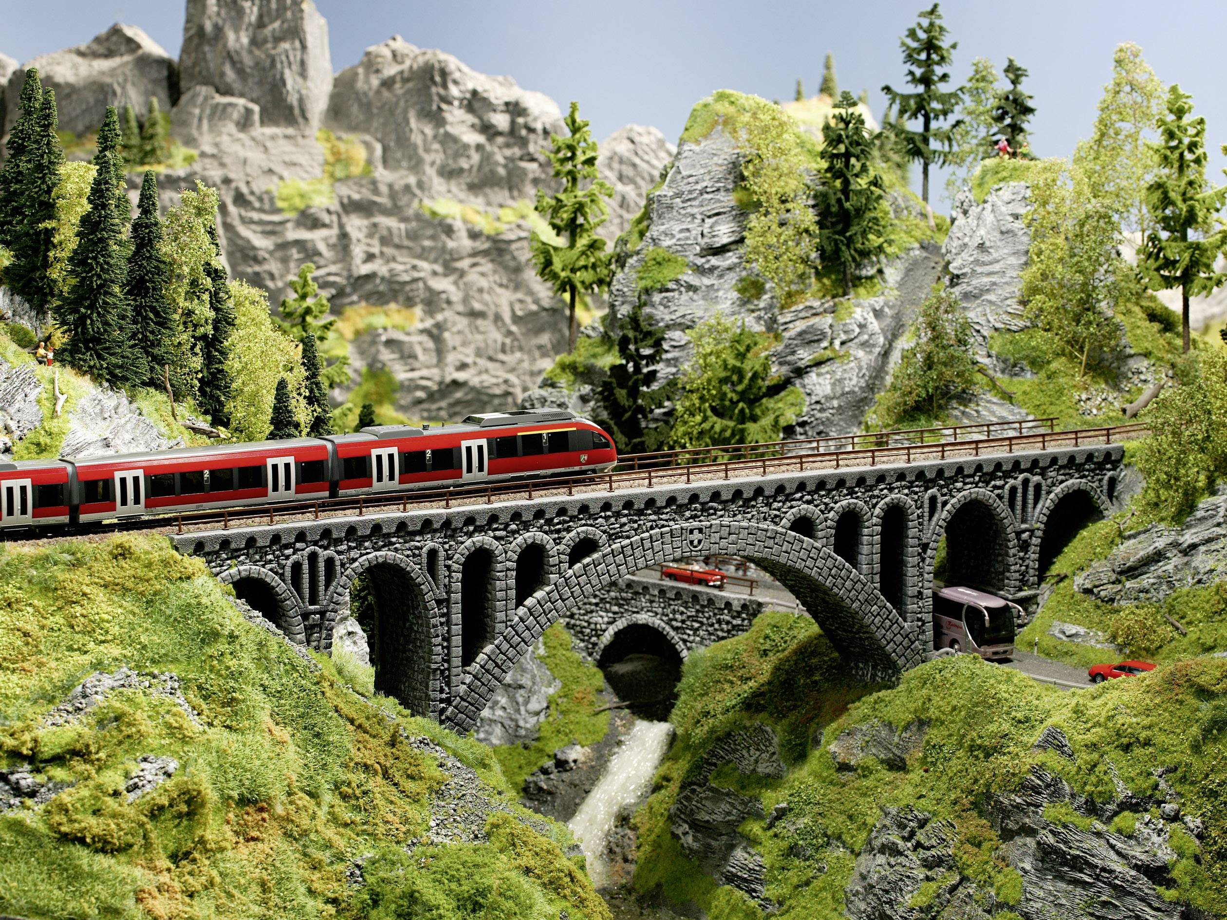 NOCH 07352 Flockage Mittelgrün