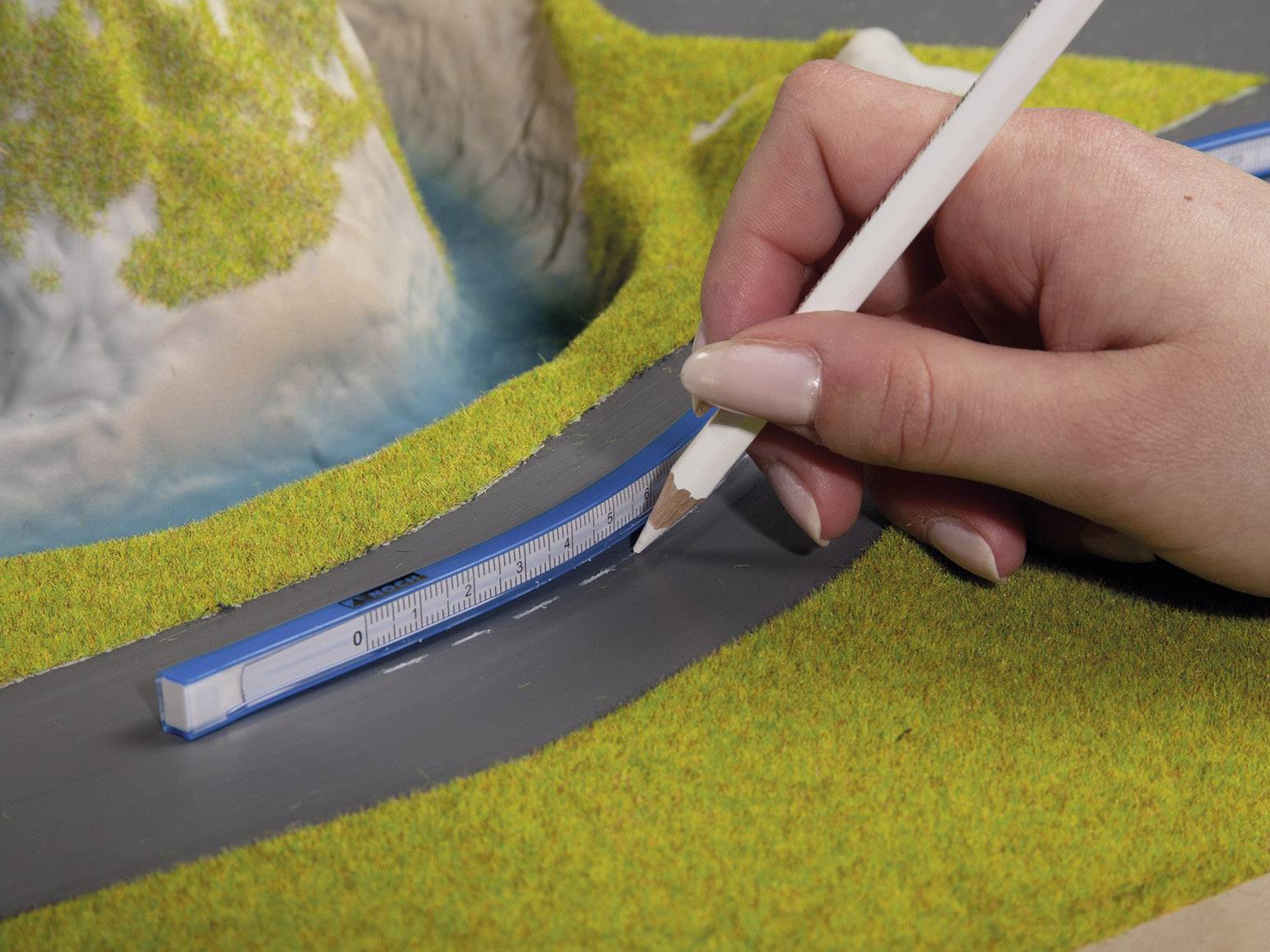 NOCH 60740 H0, TT, N Start-Set Straßenmarkierung