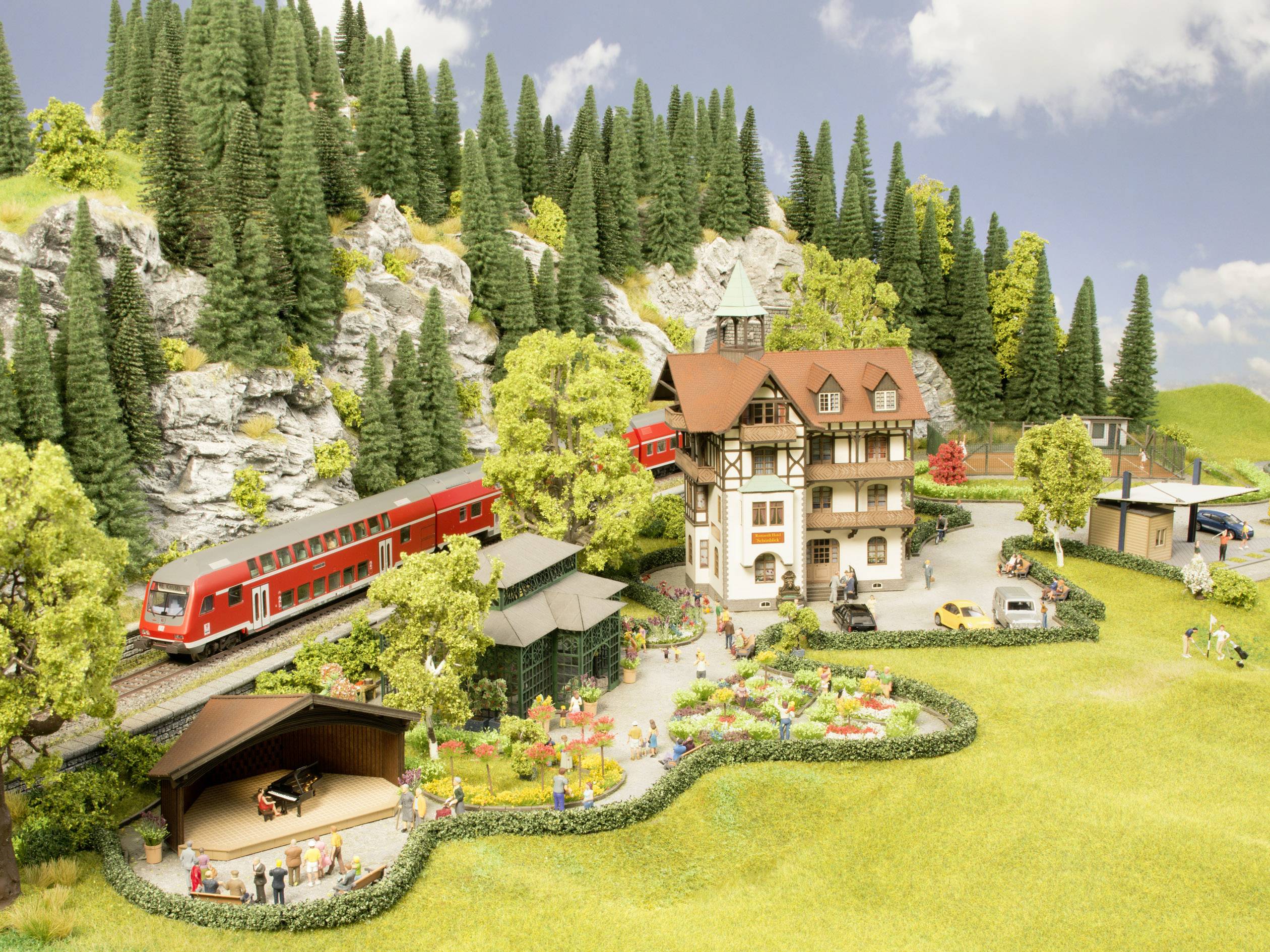 NOCH 66407 H0 Romantik-Hotel "Schönblick"