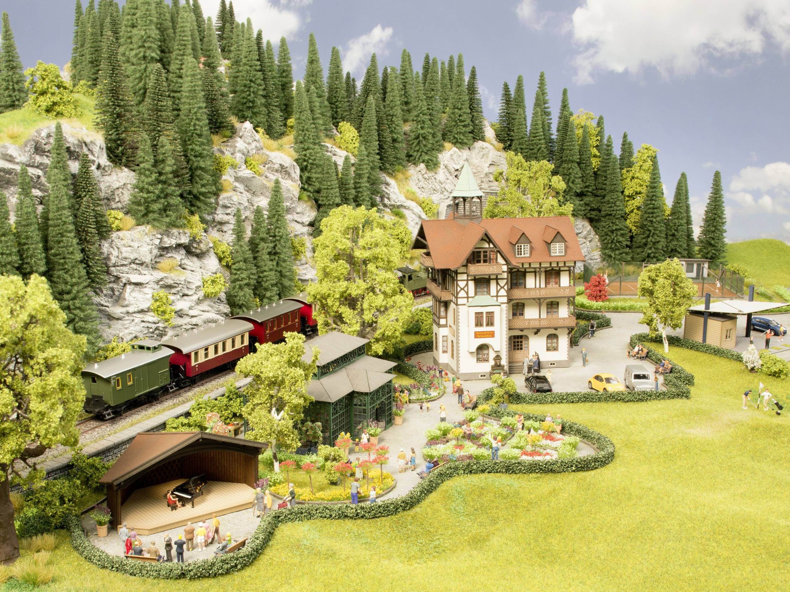 NOCH 66407 H0 Romantik-Hotel "Schönblick"