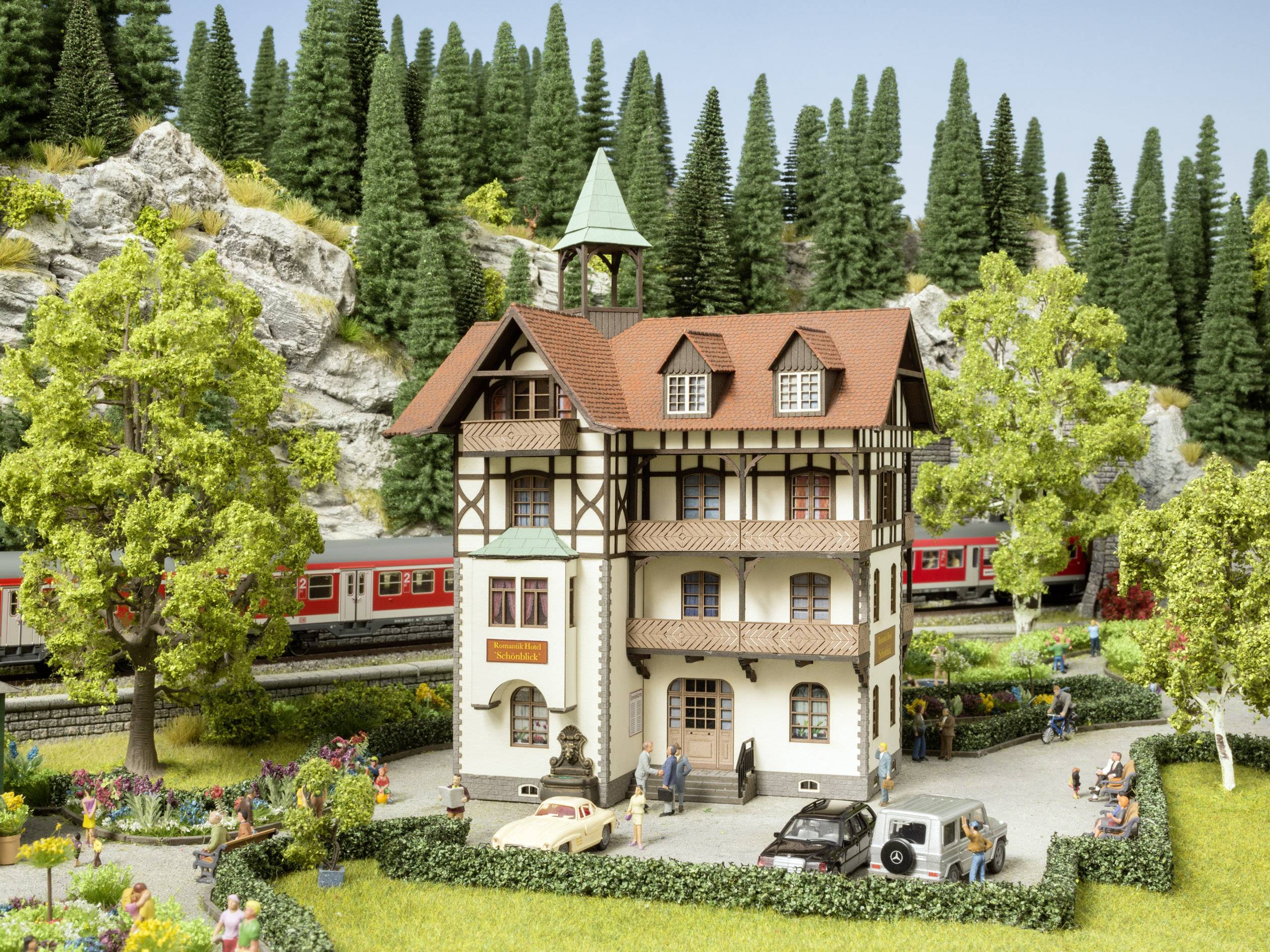 NOCH 66407 H0 Romantik-Hotel "Schönblick"