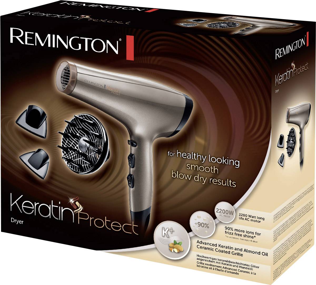 Remington AC8002 Haartrockner Beige